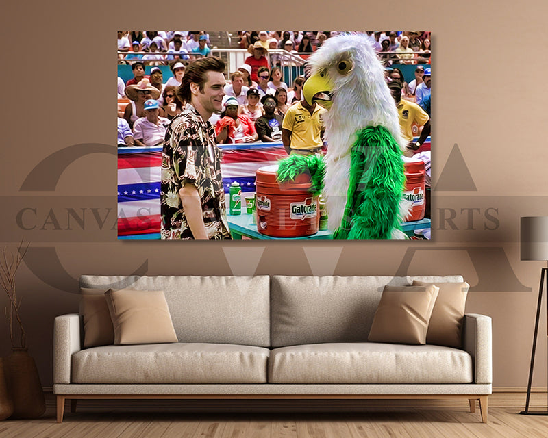 Ace Ventura Pet Detective Canvas Wall Art Movie Oil Painting Canvas Print