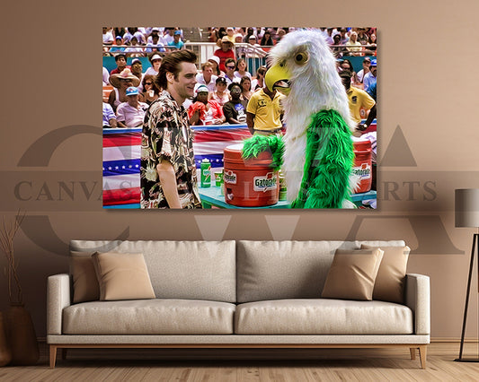 Ace Ventura Pet Detective Canvas Wall Art Movie Oil Painting Canvas Print