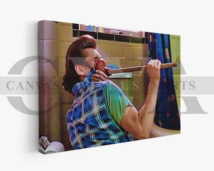 Ace Ventura Pet Detective Canvas Wall Art Movie Oil Painting Canvas Print
