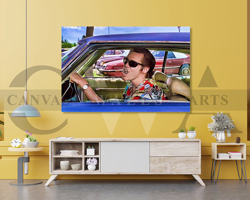 Ace Ventura Pet Detective Canvas Wall Art Movie Oil Painting Canvas Print