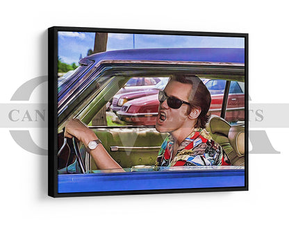 Ace Ventura Pet Detective Canvas Wall Art Movie Oil Painting Canvas Print
