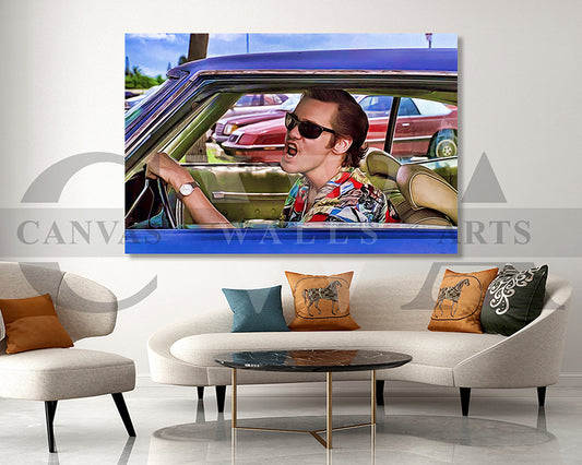 Ace Ventura Pet Detective Canvas Wall Art Movie Oil Painting Canvas Print