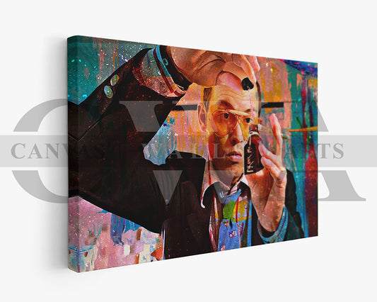 Adrenochrome Canvas Wall Art Abstract Movie Poster Print