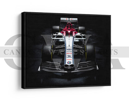 Alfa Romeo C38 Canvas Wall Art Racing Car Poster Print