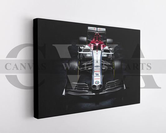 Alfa Romeo C38 Canvas Wall Art Racing Car Poster Print