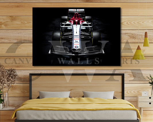 Alfa Romeo C38 Canvas Wall Art Racing Car Poster Print
