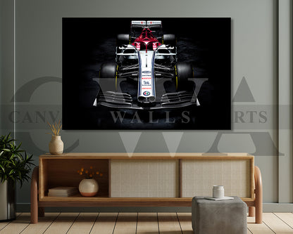 Alfa Romeo C38 Canvas Wall Art Racing Car Poster Print