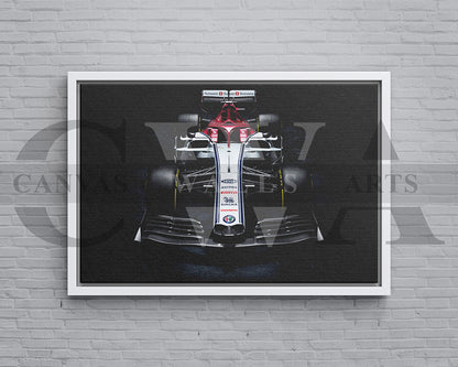 Alfa Romeo C38 Canvas Wall Art Racing Car Poster Print