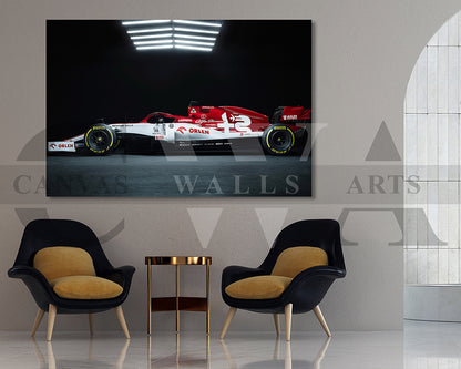Alfa Romeo C38 Canvas Wall Art Car Poster Print