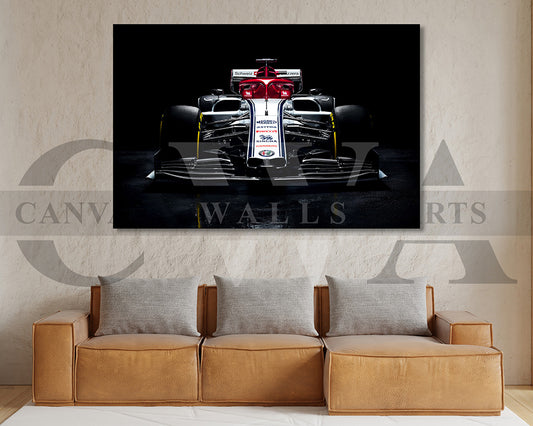 Alfa Romeo C38 Canvas Wall Art Racing Car Poster Print
