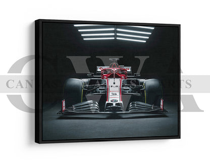 Alfa Romeo C39 Canvas Wall Art Racing Car Poster Print