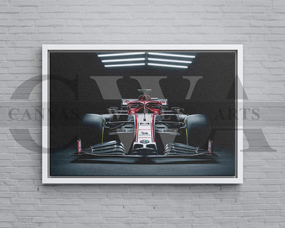 Alfa Romeo C39 Canvas Wall Art Racing Car Poster Print