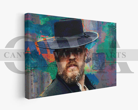 Alfie Solomons Canvas Wall Art Abstract Movie Poster Print