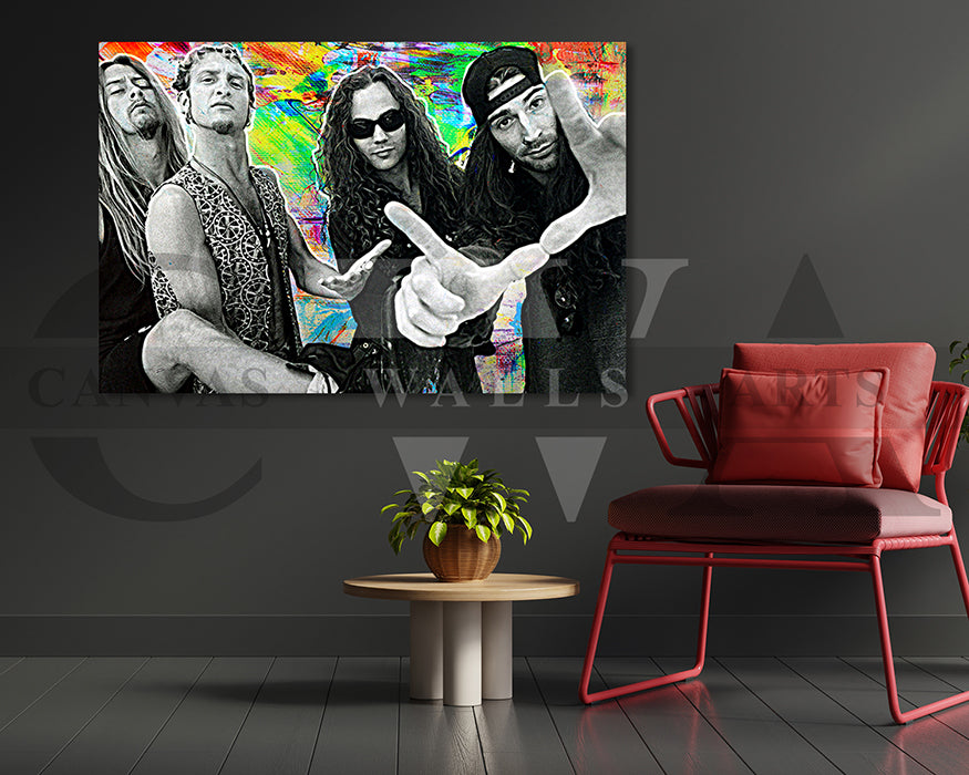 Alice In Chains Canvas Wall Art