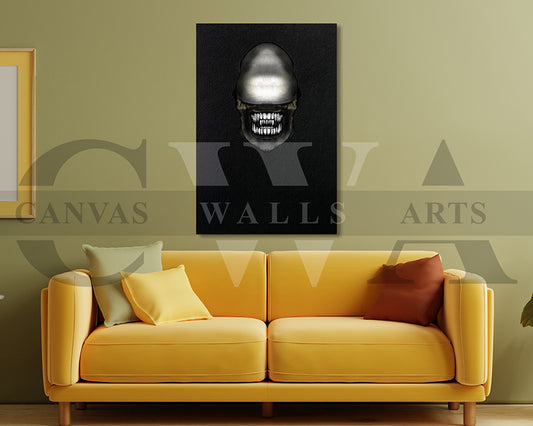 Alien Canvas Wall Art Movie Poster