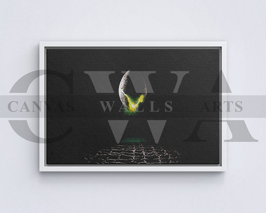 Alien Canvas Wall Art Movie Poster Print