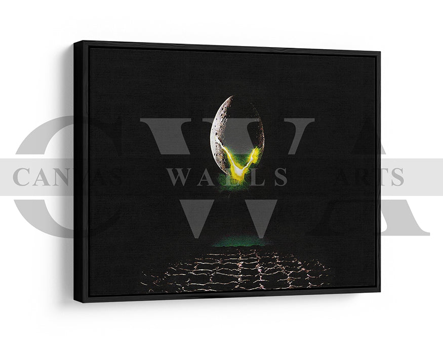 Alien Canvas Wall Art Movie Poster Print