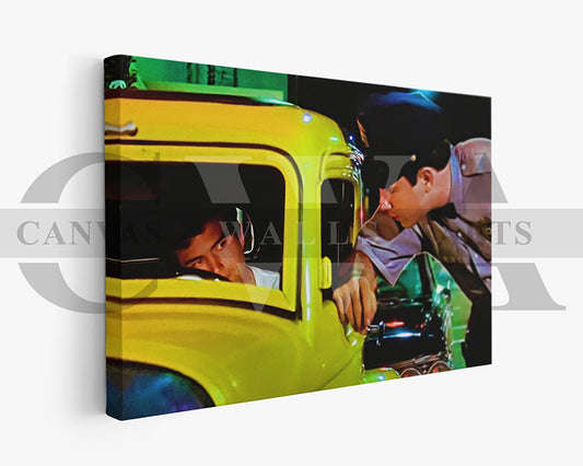 American Graffiti Canvas Wall Art Movie Oil Painting Canvas Print