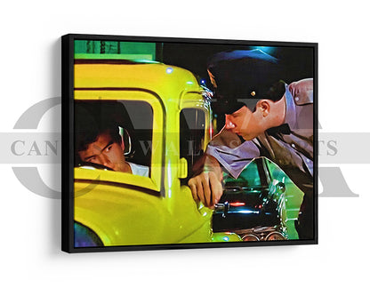American Graffiti Canvas Wall Art Movie Oil Painting Canvas Print