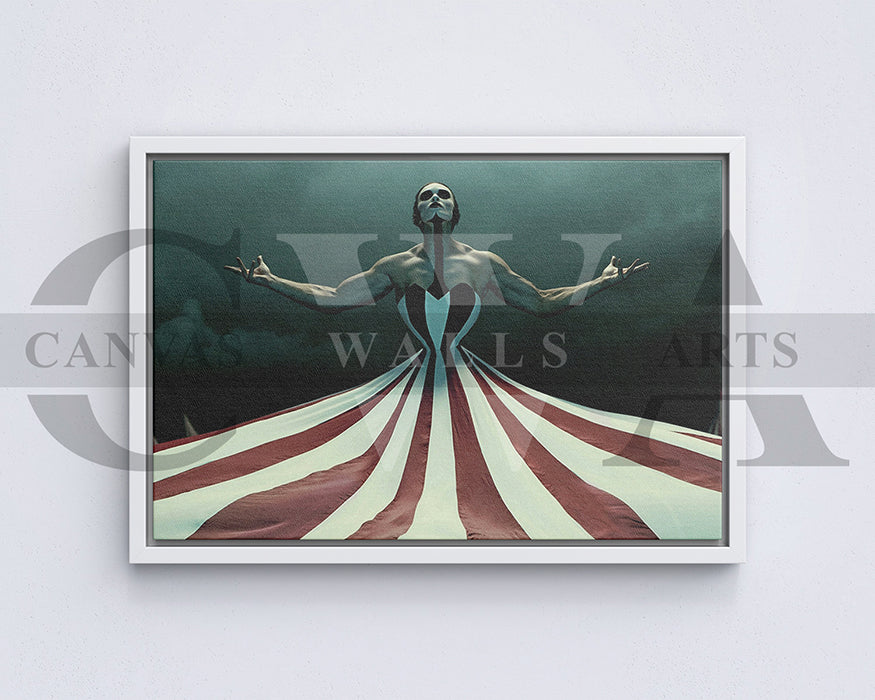 American Horror Story Canvas Wall Art Abstract Movie Poster
