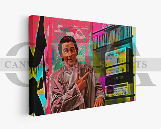 American Psycho Canvas Wall Art Movie Oil Painting Canvas Print
