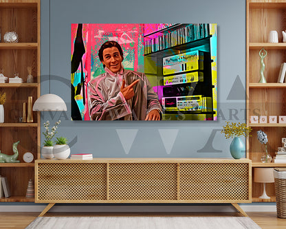 American Psycho Canvas Wall Art Movie Oil Painting Canvas Print