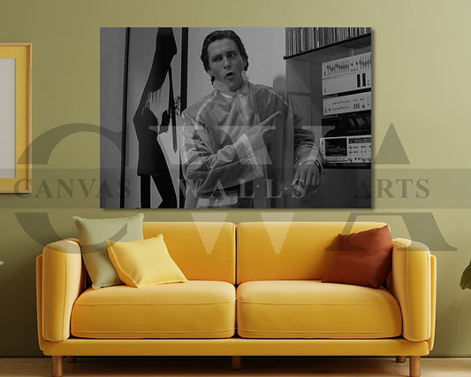 American Psycho Canvas Wall Art Movie Poster Prints