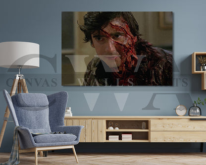 American Werewolf in London Canvas Wall Art Abstract Movie Poster Prints