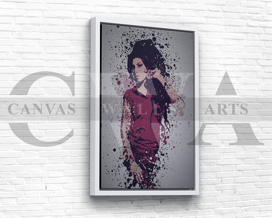 Amy Winehouse Canvas Wall Art