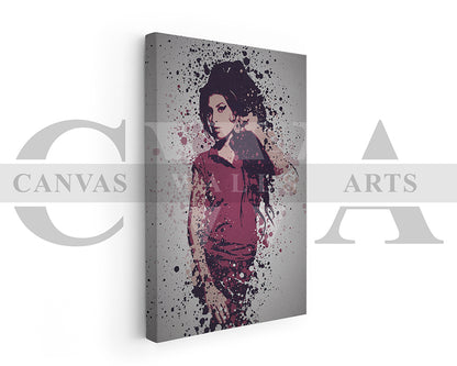 Amy Winehouse Canvas Wall Art