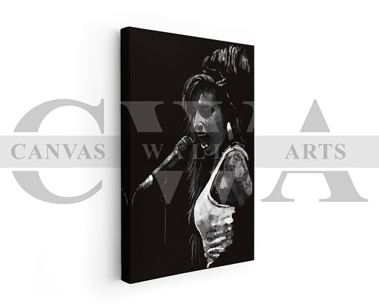 Amy Winehouse Canvas Wall Art