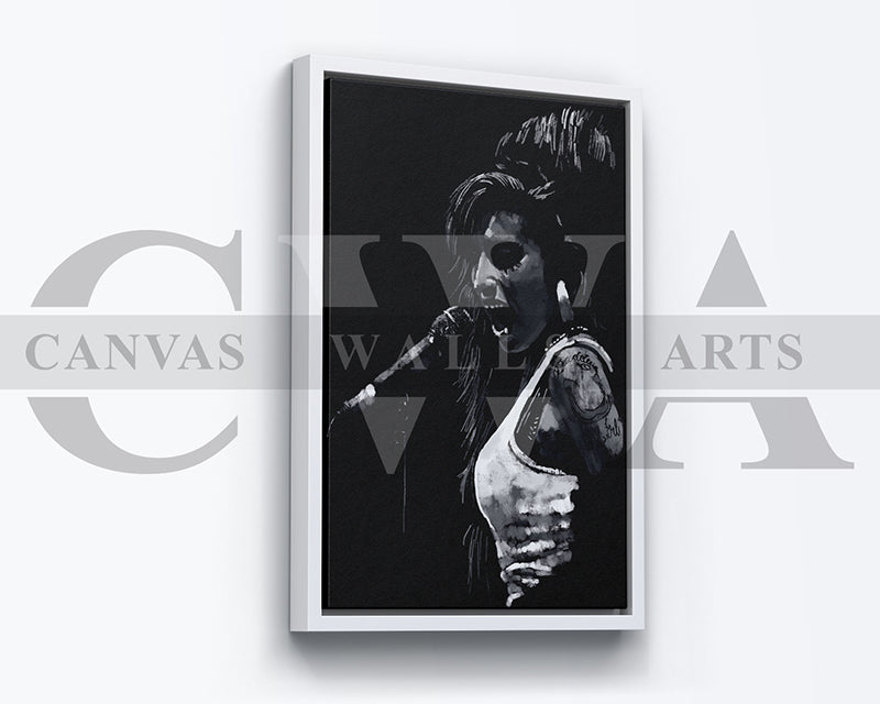 Amy Winehouse Canvas Wall Art