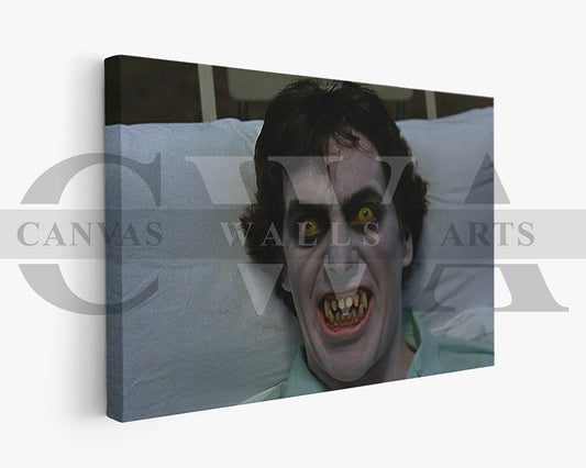 American Werewolf in London Canvas Wall Art Abstract Movie Poster Print