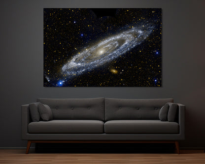 Andromeda Galaxy Canvas Wall Art