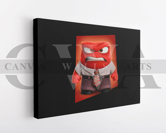 Anger Canvas Wall Art