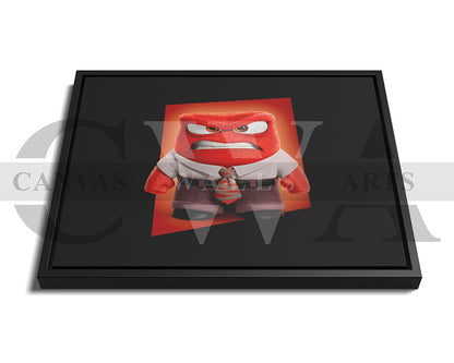 Anger Canvas Wall Art