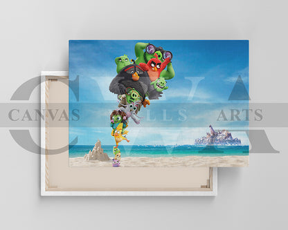 Angry Birds Canvas Wall Art