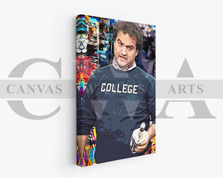 Animal House Canvas Wall Art Abstract Movie Poster Print