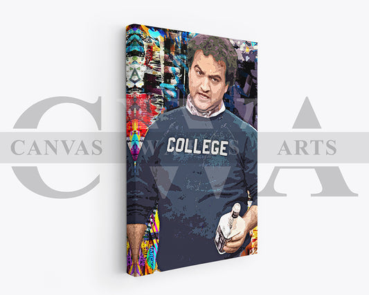 Animal House Canvas Wall Art Abstract Movie Poster Print