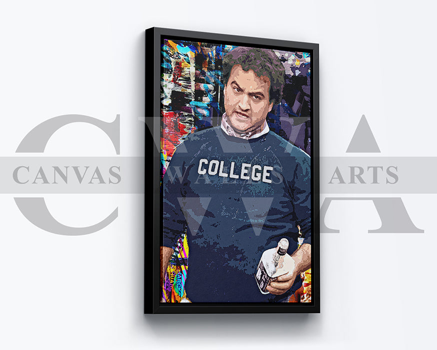Animal House Canvas Wall Art Abstract Movie Poster Print