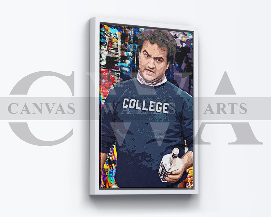 Animal House Canvas Wall Art Abstract Movie Poster Print