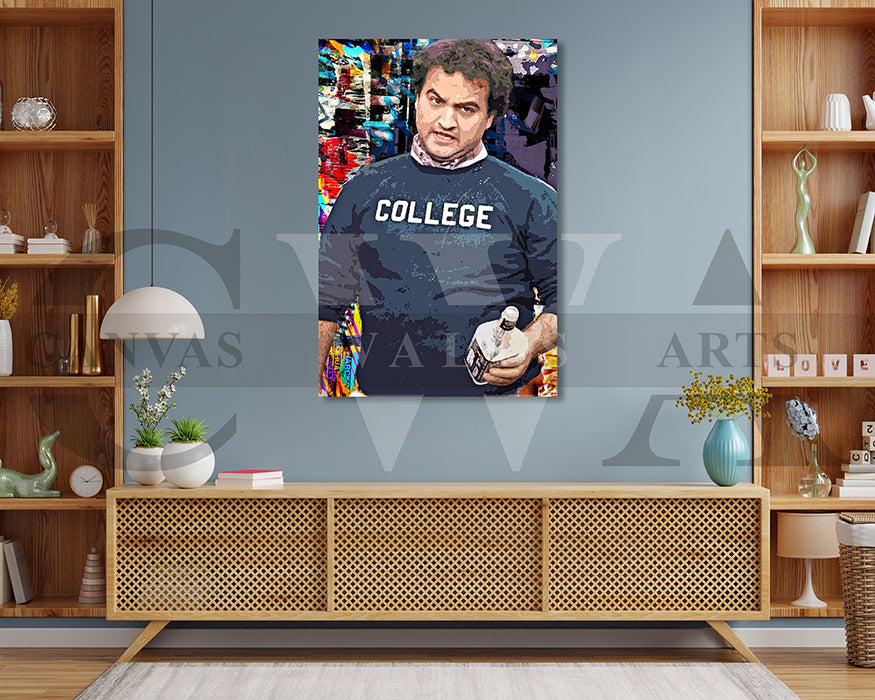 Animal House Canvas Wall Art Abstract Movie Poster Print