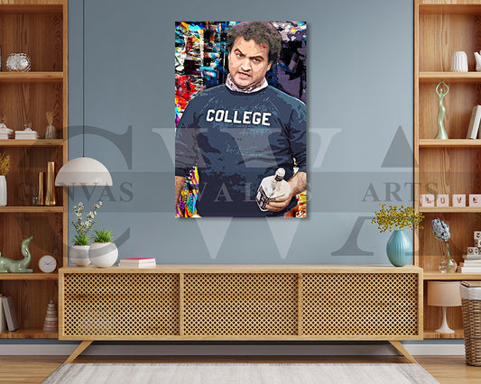 Animal House Canvas Wall Art Abstract Movie Poster Print