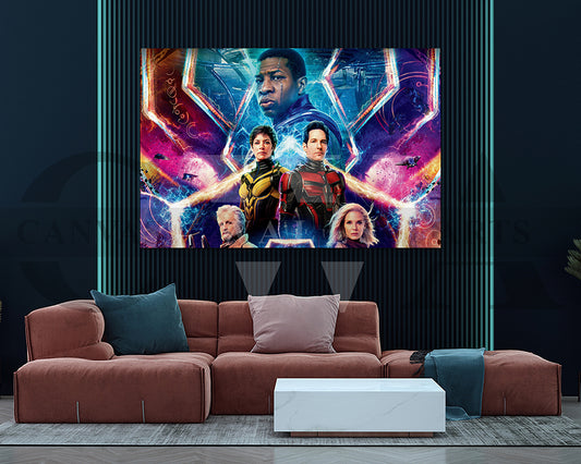 Ant Man and The Wasp Movie Canvas Wall Art