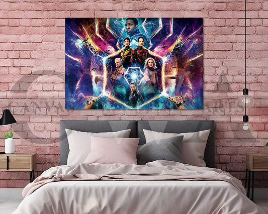Ant Man and the Wasp Quantumania Canvas Print