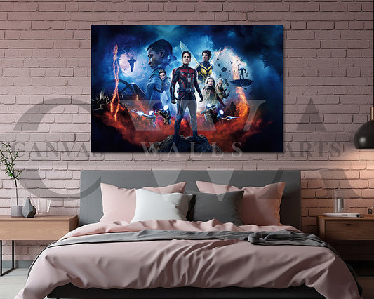 Ant Man and the Wasp Quantumania Canvas Wall Art
