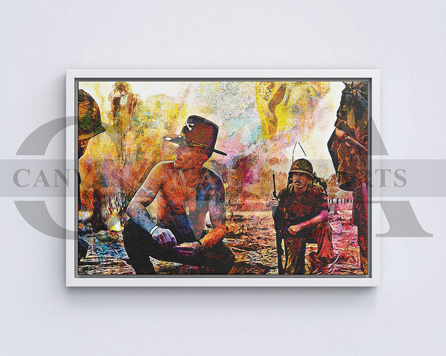 Apocalypse Now Canvas Wall Art Abstract Movie Poster Print