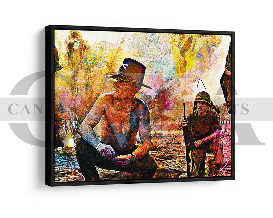 Apocalypse Now Canvas Wall Art Abstract Movie Poster Print