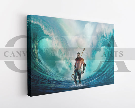 Aquaman And The Lost Kingdom Canvas Art Home Decor