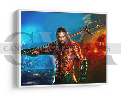 Aquaman And The Lost Kingdom Canvas Wall Art